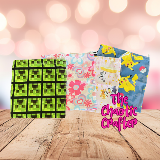 Green Character Library Bag