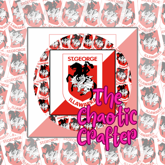 St George 20oz Sublimation Transfer ONLY