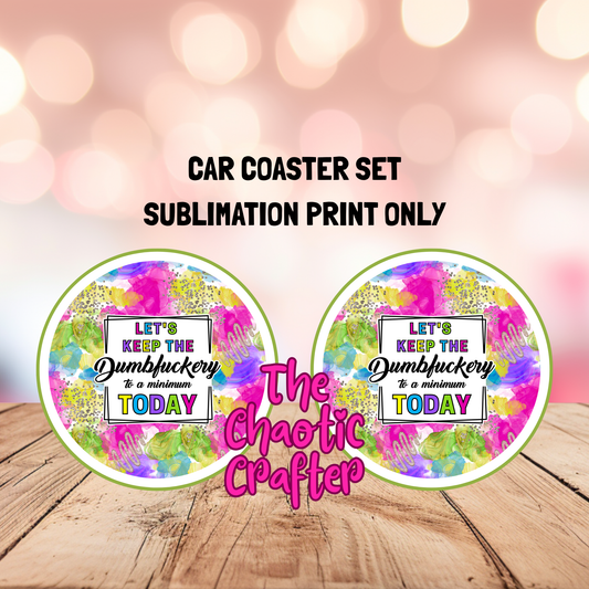 Sublimation Car Coaster Prints #6