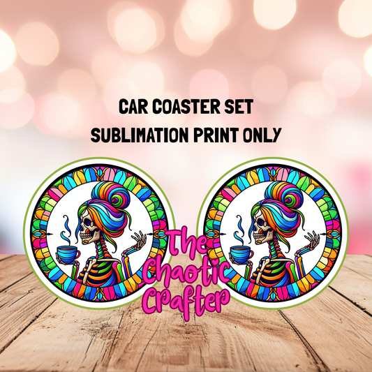 Sublimation Car Coaster Prints #5