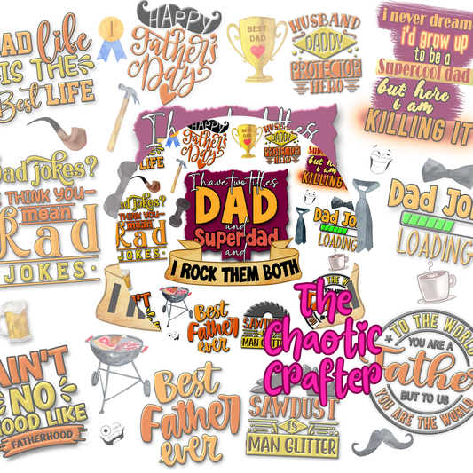 Sublimation Design- Father's Day Design #14