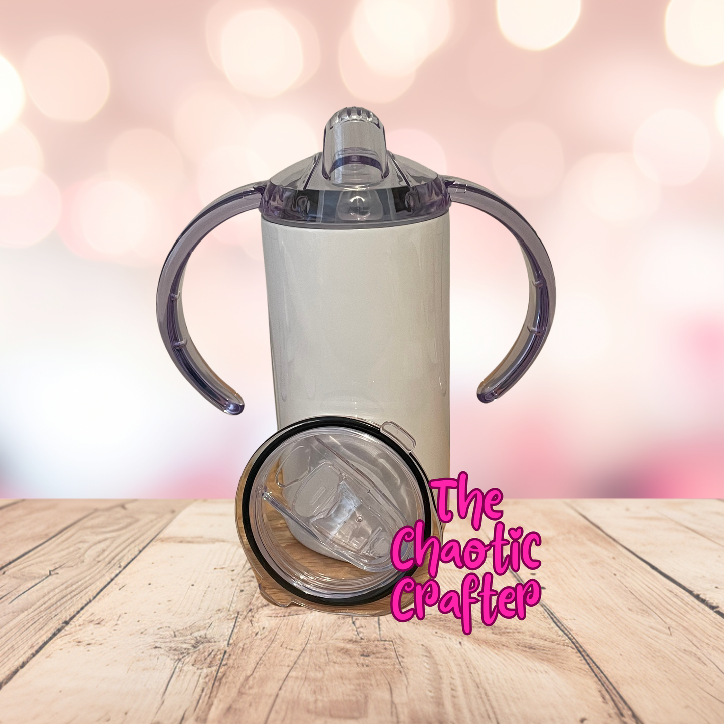 12oz Sippy Cup- Sublimation Blanks