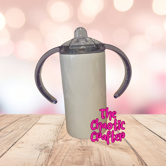 12oz Sippy Cup- Sublimation Blanks